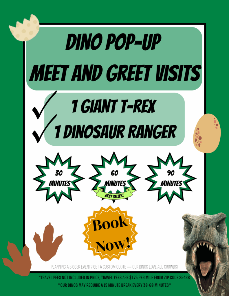 Dinosaur meet and greet
