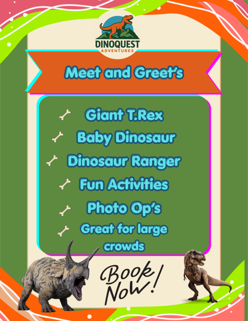 Dinosaur meet and greet
